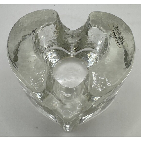 Tea Warmer Light Holder Glasdesign George Shutte Art Glass 5 Trivet Germany 1970 - Picture 1 of 9